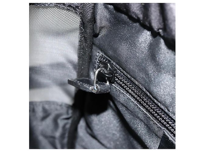 GUCCI GG Canvas Backpack Black Silver 019 0352 - vista 23