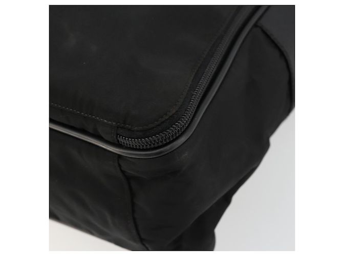 PRADA Sac à main Nylon 2way Noir Argent - vue 12