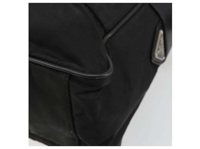 PRADA Sac à main Nylon 2way Noir Argent - vue 14