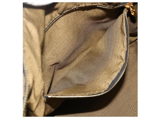 FENDI Zucca Canvas Hand Bag Black Brown - vista 12