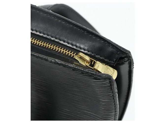 LOUIS VUITTON Epi Saint Jacques Shopping Shoulder Bag Black M52272 - vista 10