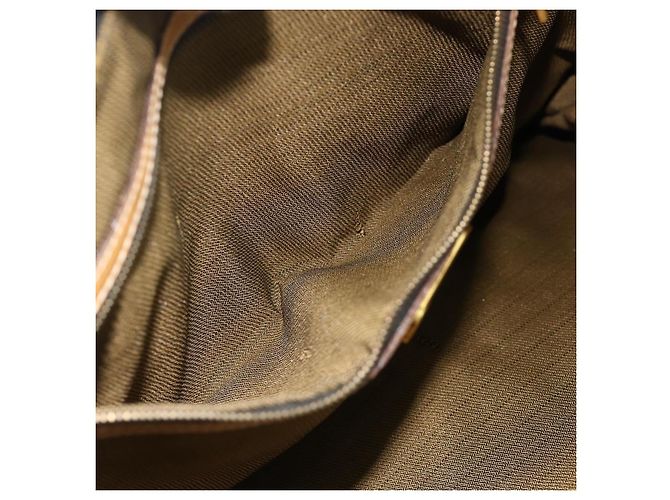 FENDI Zucca Canvas Hand Bag Black Brown - vista 21