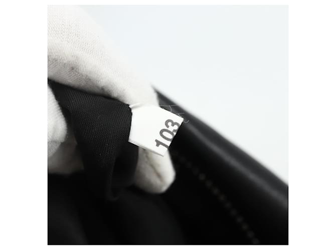 PRADA Hand Bag Nylon Leather Gray black - vista 12