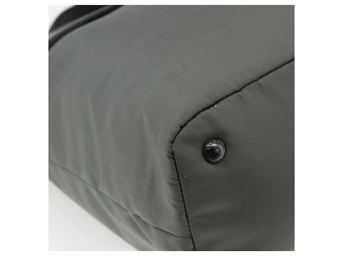 PRADA Hand Bag Nylon Leather Gray black - vista 16