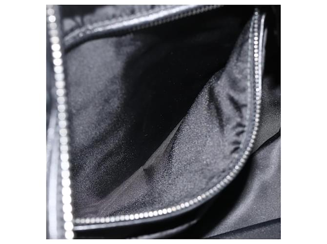 PRADA Hand Bag Nylon Leather Gray black - vista 24