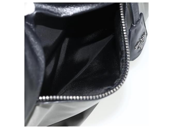 PRADA Hand Bag Nylon Leather Gray black - vista 26