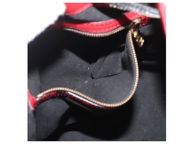LOUIS VUITTON Epi Petit Noe Shoulder Bag Bicolor Black Red M44172 - vista 21