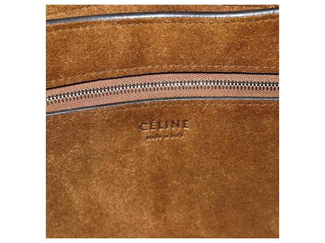 Céline CELINE Shoulder Bag Leather Red Silver - vista 11