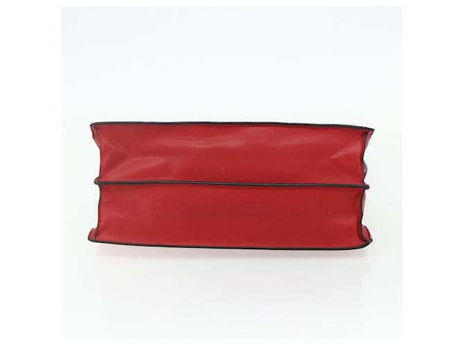 Céline CELINE Shoulder Bag Leather Red Silver - vista 5
