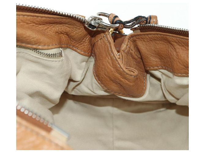 Chloé Chloe Paddington Hand Bag Leather Brown Silver gold - vista 22