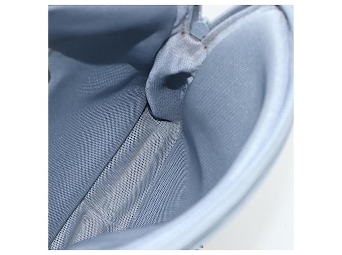 PRADA Rucksack Leder Hellblau Silber - Ansicht 21