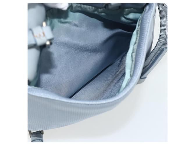PRADA Rucksack Leder Hellblau Silber - Ansicht 26