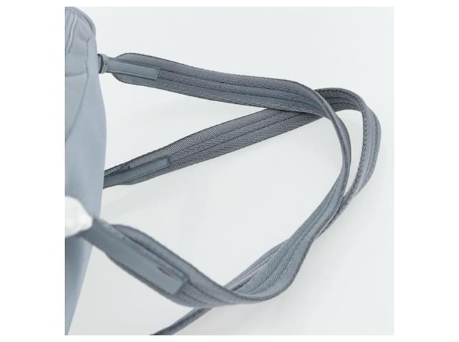 PRADA Rucksack Leder Hellblau Silber - Ansicht 8