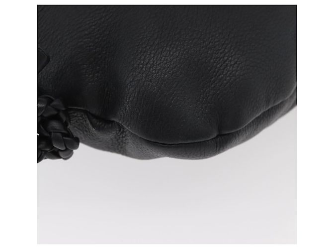 GUCCI Shoulder Bag Leather Black Silver 268244 - vista 14