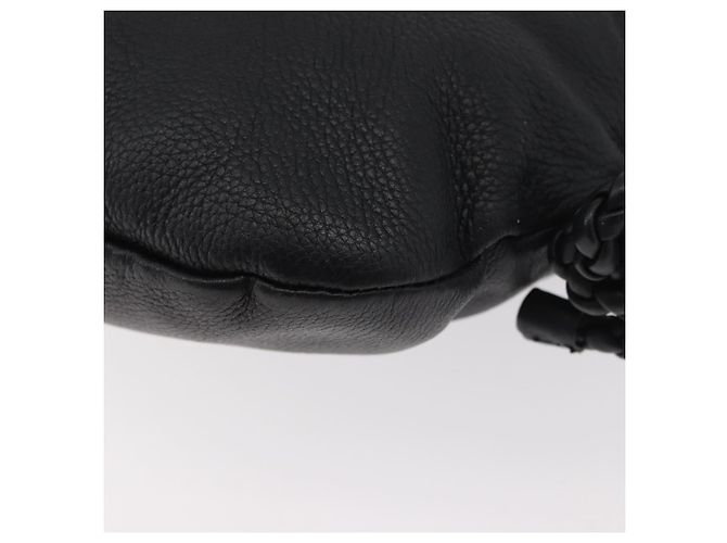 GUCCI Shoulder Bag Leather Black Silver 268244 - vista 17