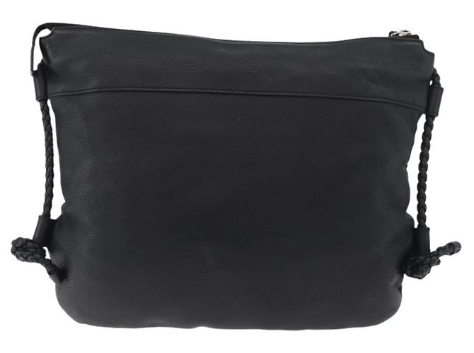 GUCCI Shoulder Bag Leather Black Silver 268244 - vista 2