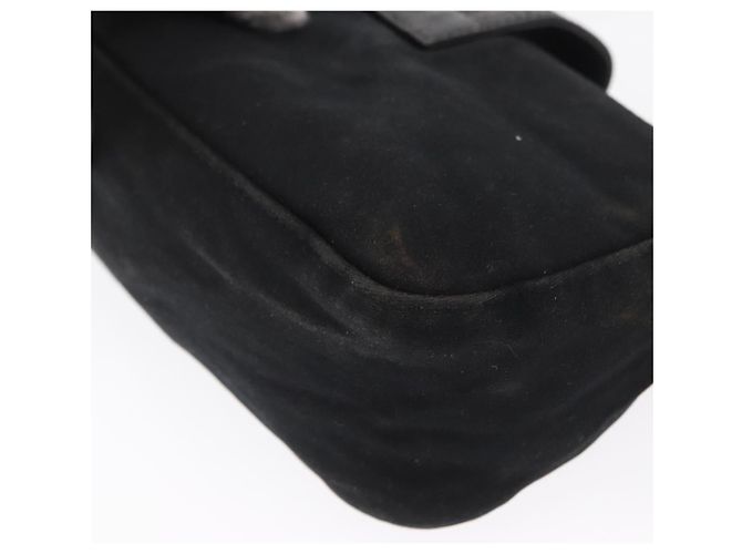 FENDI Hand Bag Nylon Black Silver - vista 16