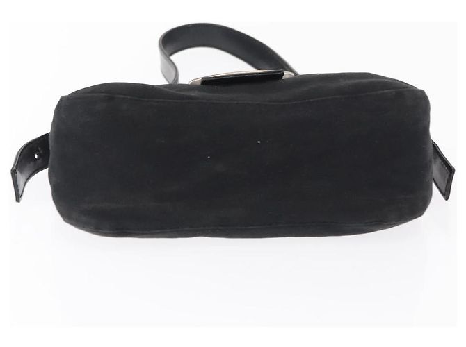 FENDI Hand Bag Nylon Black Silver - vista 5