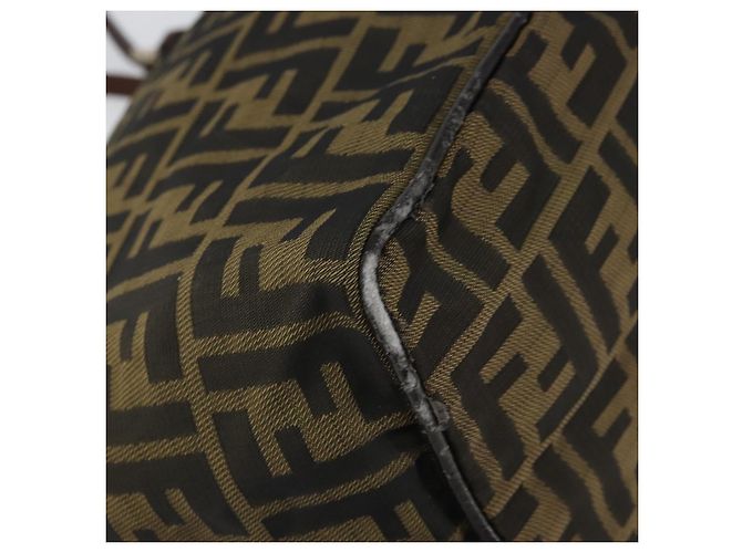 FENDI Zucca Canvas Tote Bag Black Brown - vista 16