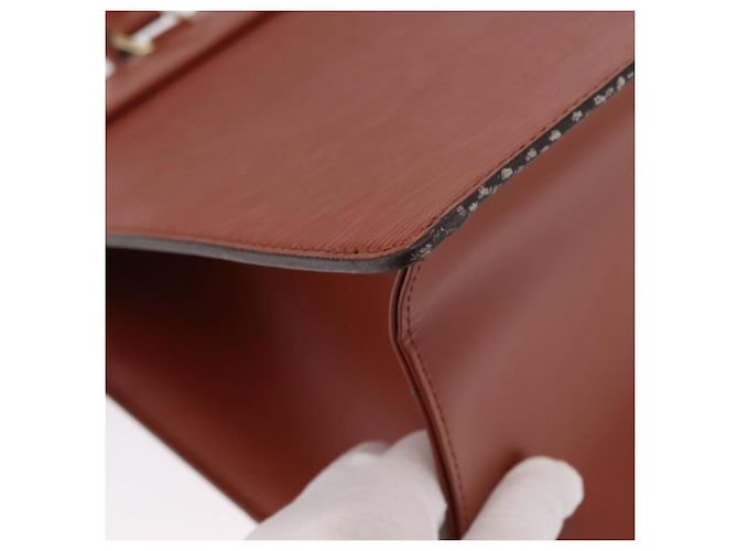 LOUIS VUITTON Epi Riviera Hand Bag Brown M48183 LV - vista 15