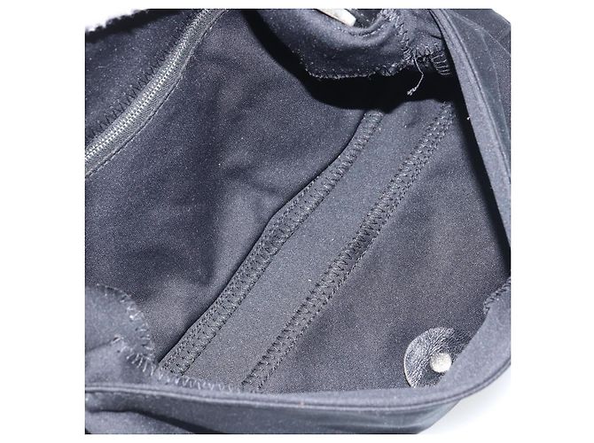 FENDI Shoulder Bag Cotton Black Silver - vista 11