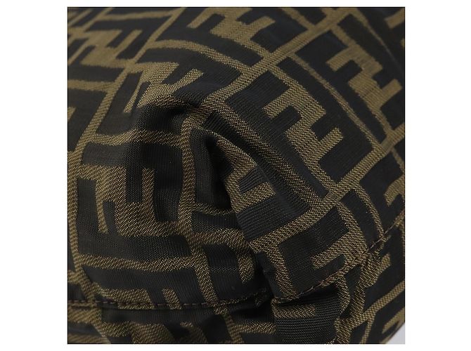 FENDI Zucca Canvas Tote Bag Black Brown - vista 15