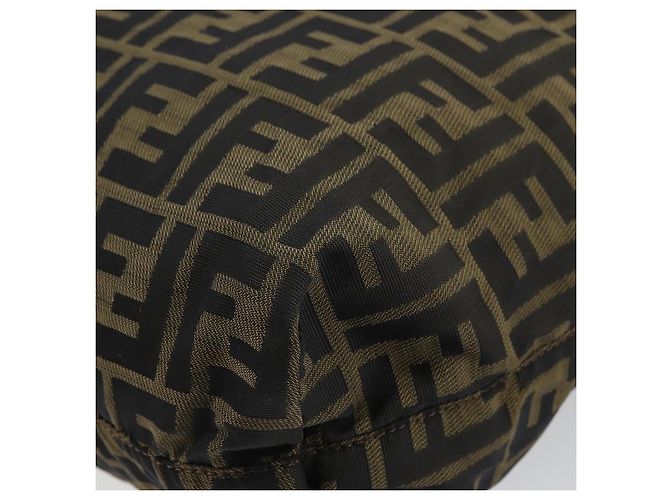 FENDI Zucca Canvas Tote Bag Black Brown - vista 16