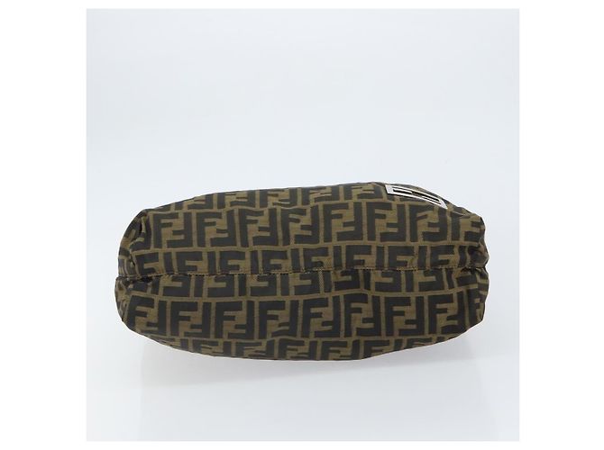 FENDI Zucca Canvas Tote Bag Black Brown - vista 5
