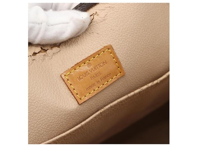 LOUIS VUITTON Monogram Sac Plat Hand Bag M51140 LV - vista 10