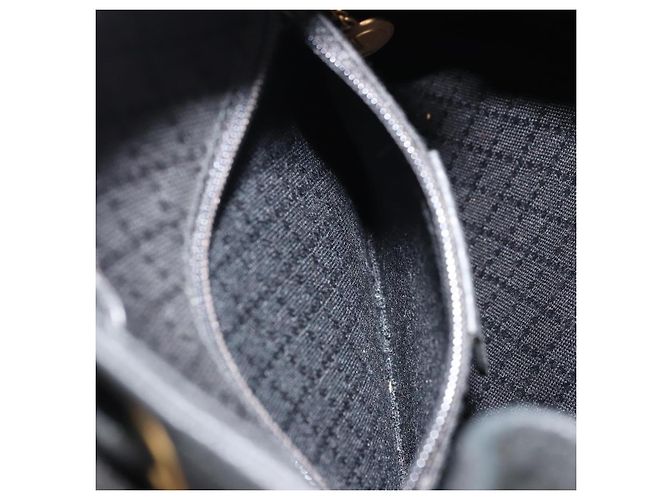 GUCCI Bamboo Backpack Suede Black Gold 003 1705 0030 - vista 26