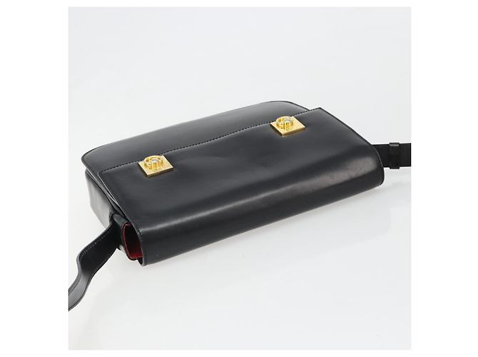 Céline CELINE Shoulder Bag Leather Black Gold - vista 6