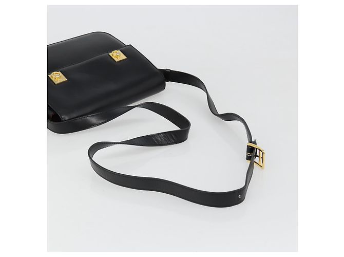 Céline CELINE Shoulder Bag Leather Black Gold - vista 7