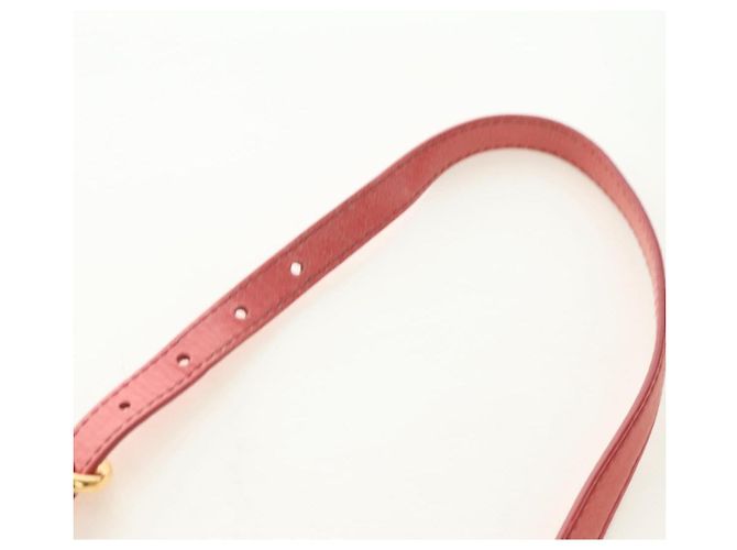Miu Miu Hand Bag Leather 2way Pink Gold - vista 18