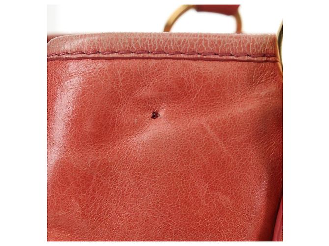 Miu Miu Hand Bag Leather 2way Pink Gold - vista 2