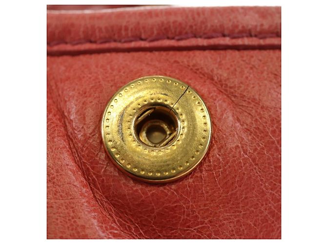 Miu Miu Hand Bag Leather 2way Pink Gold - vista 6