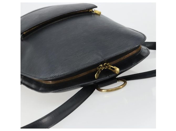 LOUIS VUITTON Epi Coblanc Shoulder Bag Black M52292 LV - vista 14