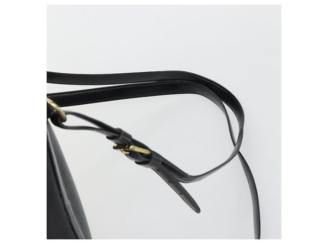 LOUIS VUITTON Epi Coblanc Shoulder Bag Black M52292 LV - vista 16
