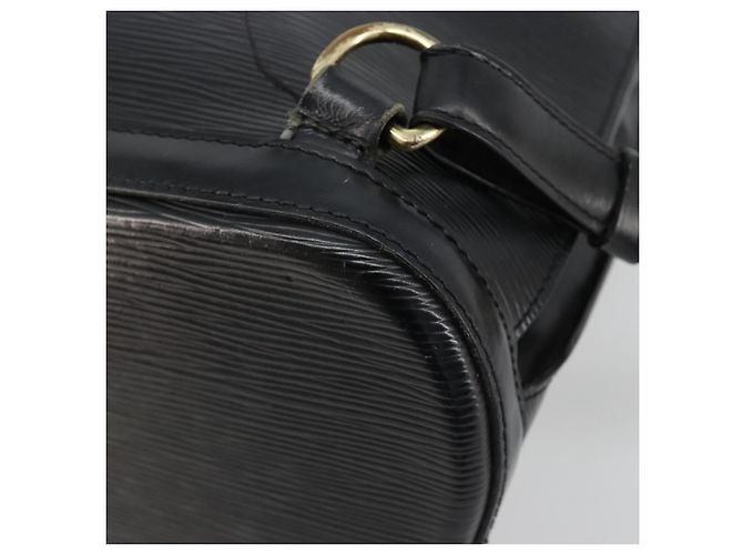LOUIS VUITTON Epi Coblanc Shoulder Bag Black M52292 LV - vista 19