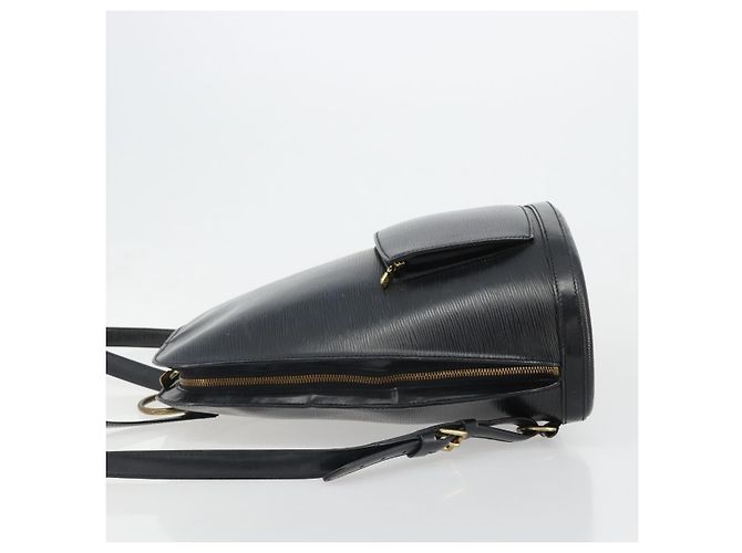 LOUIS VUITTON Epi Coblanc Shoulder Bag Black M52292 LV - vista 4