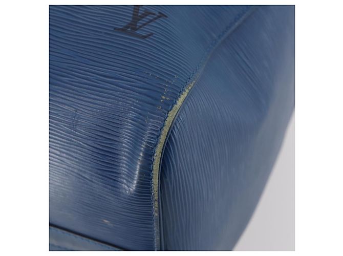 LOUIS VUITTON Epi Keepall 45 Boston Bag Blue M42975 LV - vista 15