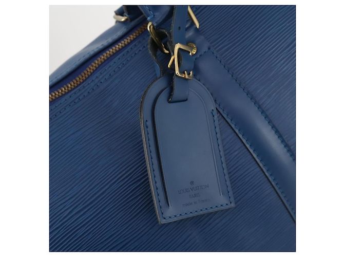LOUIS VUITTON Epi Keepall 45 Boston Bag Blue M42975 LV - vista 19