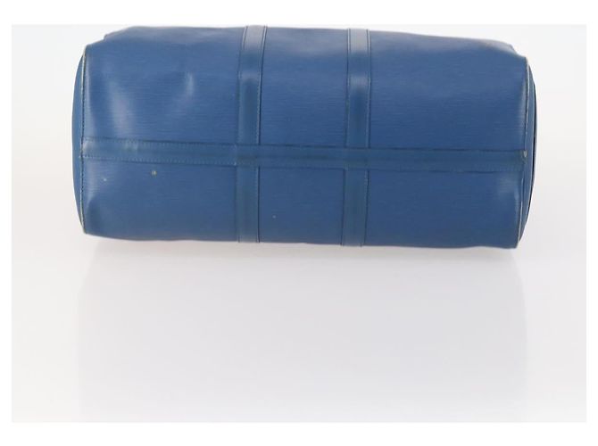LOUIS VUITTON Epi Keepall 45 Boston Bag Blue M42975 LV - vista 5