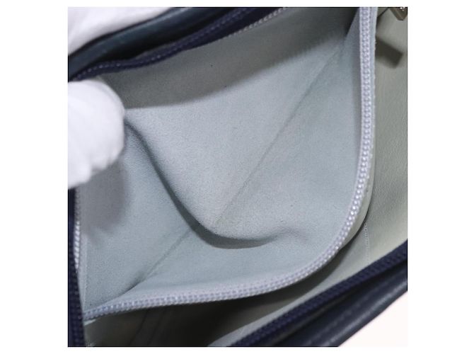 LOEWE Anagram Shoulder Bag Suede Leather Gray Silver - vista 21