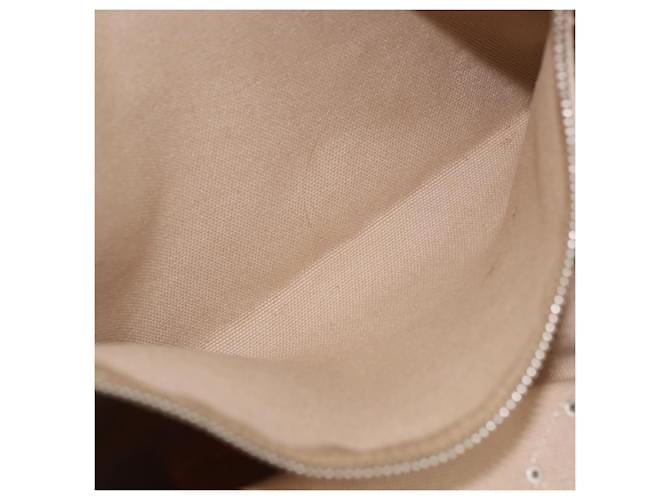 PRADA Tote Bag Canvas Beige Silver - vista 22