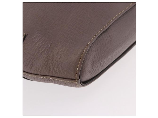 LOEWE Shoulder Bag Leather Purple gray - vista 15