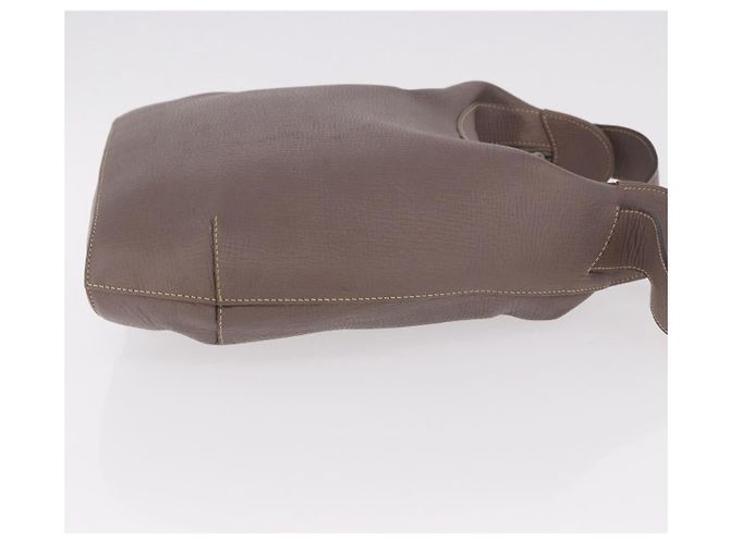 LOEWE Shoulder Bag Leather Purple gray - vista 3