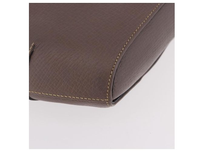LOEWE Shoulder Bag Leather Purple gray - vista 9