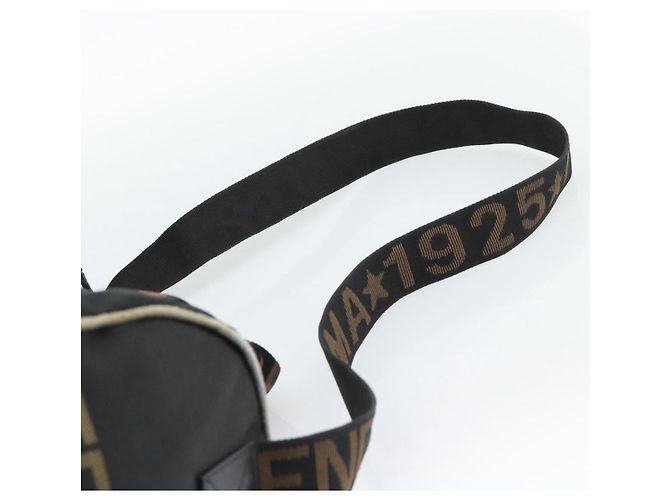 FENDI Hand Bag Canvas 2way Black Gold - vista 15