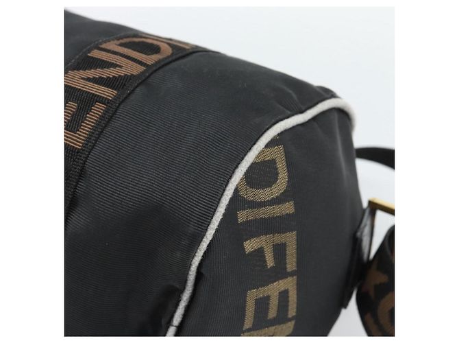FENDI Hand Bag Canvas 2way Black Gold - vista 18