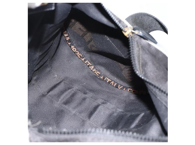 FENDI Hand Bag Canvas 2way Black Gold - vista 22